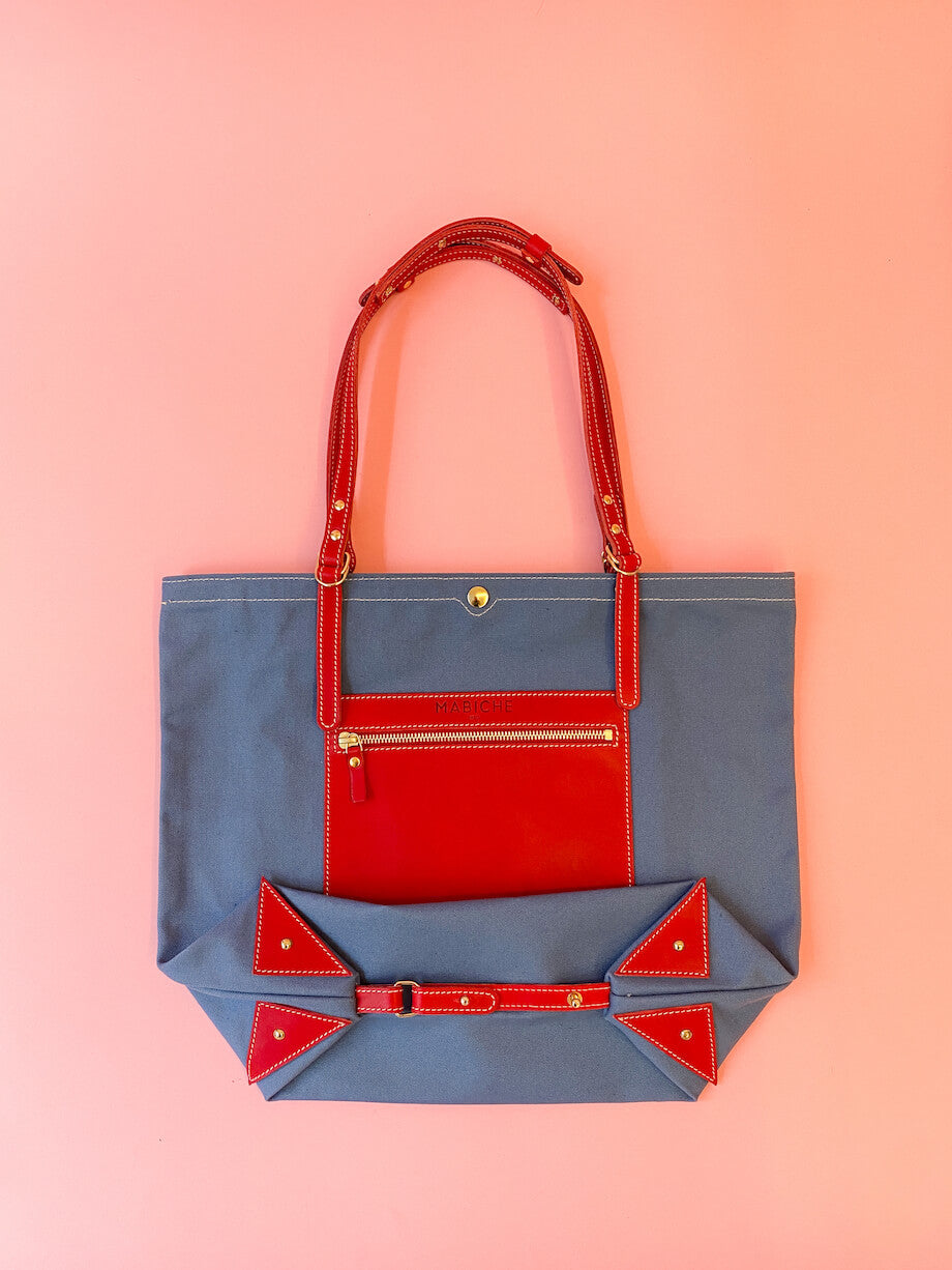 Cabas Gigi Rouge & Bleu