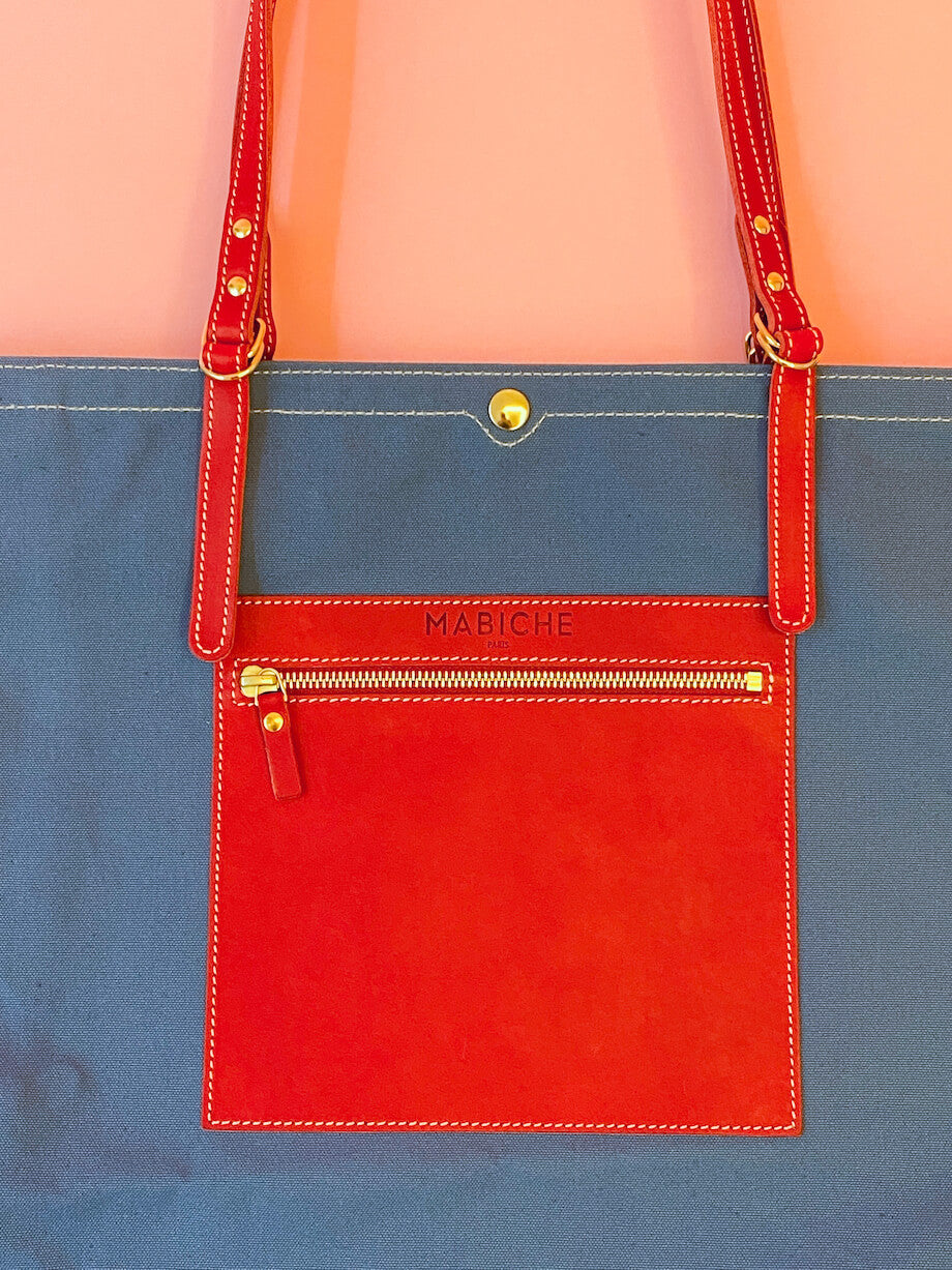 Cabas Gigi Rouge & Bleu