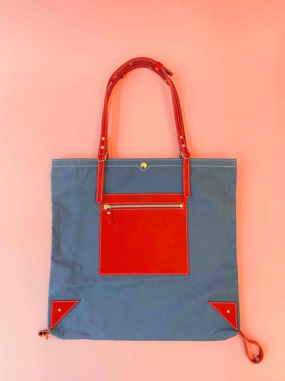 Cabas Gigi Rouge & Bleu